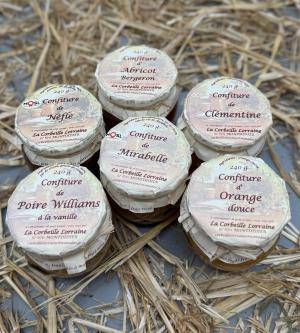 Confiture de fruits jaunes et agrumes